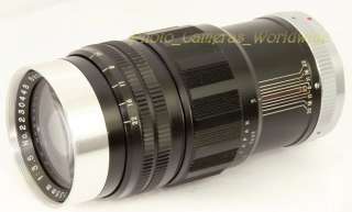   KOMURA 135mm F3.5   RARE Leica LTM Telephoto Lens + M Adapter  