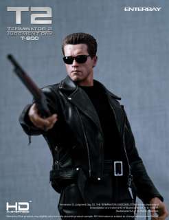 ENTERBAY Terminator 2 T2 Judgement Day T 800 Arnold Schwarzenegger 1/4 