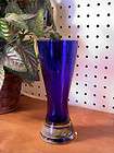 Cobalt Blue Glass Vase, Very Thick