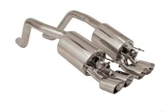   EXHAUST FUSHION AXLEBACK W/QUAD DOUBLE WALL 4.5 OVAL TIPS   FCOR 0461