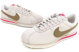 Nike Cortez Basic Nylon 06 Mens 317249 201 Birch New Running Shoes 