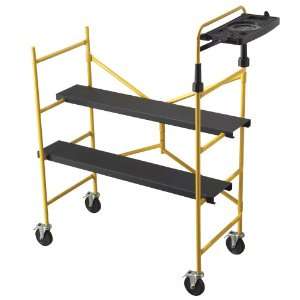 Tricam SCD 04 T 4 Foot Portable Scaffold with Tray, 4 Foot ft with 500 
