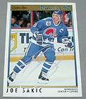 Hockey Quebec Nordiques schedules 6 different 1985 1986 mint Joe Sakic 