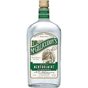  Dr Mcgillicuddys Schnapps Mentholmint 48@ 750ML Grocery 