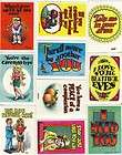 1966 TOPPS MONSTER GREETING CARDS LOT 33 NON SPORTS CARDS  