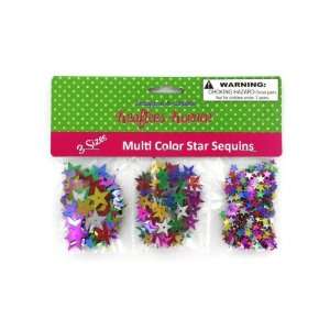 Star shaped craft sequins   Pack of 72 Toys & Games