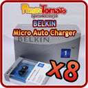 Belkin Micro Auto USB Car Charger for iPhone iPod NEW  