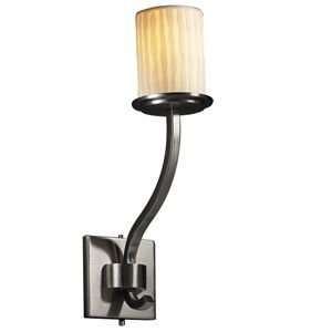  Limoges Sonoma Bowl Wall Sconce by Justice Design Group 