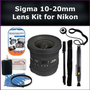  Sigma 10 20mm f/3.5 EX DC HSM Autofocus Zoom Lens Kit For 