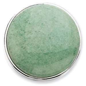  Silver tone Green Epoxy Purse Holder Jewelry