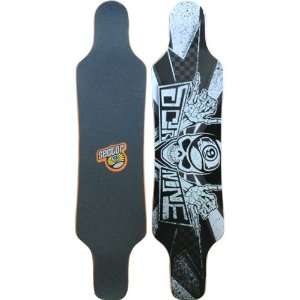 Sector 9 Mini Shaka Skateboard Deck w/ Free B&F Heart Sticker Bundle 