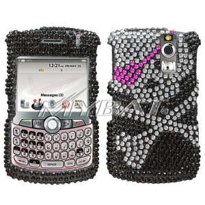  Skull Diamante Protector Cover for BlackBerry 8300, 8310 