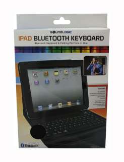 Soundlogic iPad Bluetooth Keyboard and Portfolio in One 0 44902 04907 