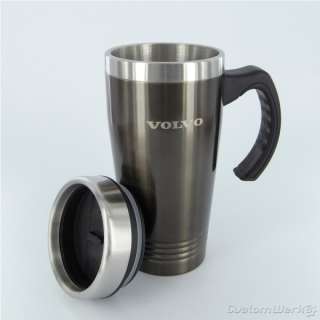 Volvo Black Finish Stainless Steel Coffee Mug  