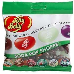 Jelly Belly Soda Pop Shoppe Jelly Beans, Assorted Flavors, 3.5 oz Bags 