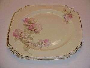 HOMER LAUGHLIN CHINA C 82 PATTERN LUNCHEON PLATE SET  