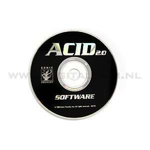    Acid Music 2.0 Sonic Foundry (Windows) Pc Software 
