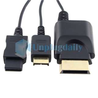 New 4in1 AV Component+HDMI Cable For Wii Xbox 360 Slim  