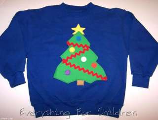 Boys Girls KELLYS KIDS boutique sweatshirt 5 6 NEW shirt Christmas 