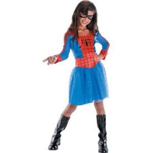   Spider Girl Classic Toddler/Child Costume / Red/Blue   Size Small (4