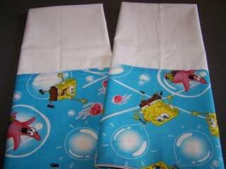 Spongebob Squarepants Sponge Bob Pillow Case Set NEW  