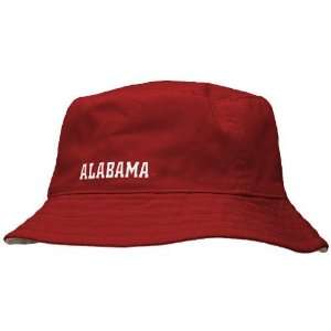   Alabama Crimson Tide Crimson Reversible Bucket Hat