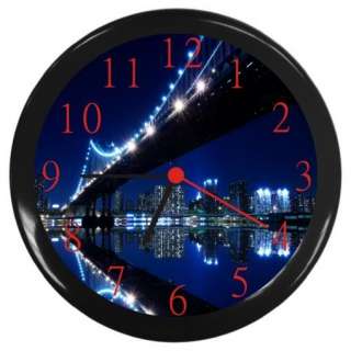 New New York Black Decor Wall Clock  