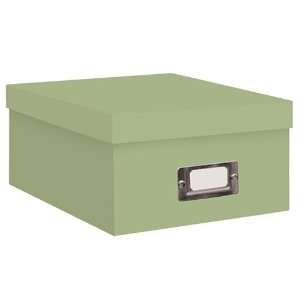  Green Photo Storage Boxes 7 1/2 (w) x 11 (d) x 4 1/2 (h 