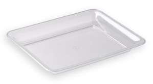 Plastic Serving Tray, Clear 10 x 8 13027  