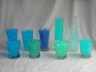   WATER BEAD WEDDING VASE DECORATIONS CENTERPIECE makes 6 gallons  