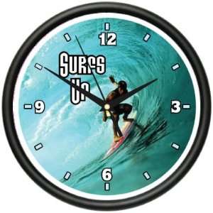  SURFING 1 ~Wall Clock~ surf board wax surfer shorts new 