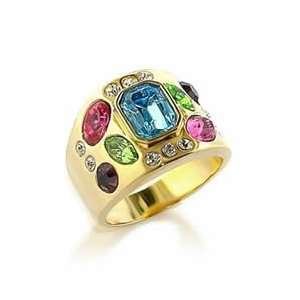  Jewelry   Multicolor Swarovski Ring SZ 5 Jewelry