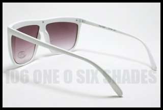 FLAT Top Oversized Retro Sunglasses Camo WHITE New  