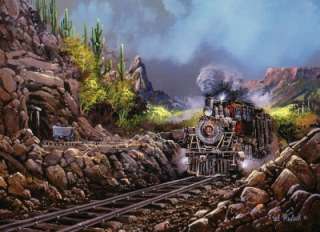 NEW   Steaming through Rio Verde Canyon 1000 pc Jigsaw Puzzle 
