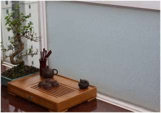 Decorative Privacy Glass Window Film Treatments White 35inch GW 026 