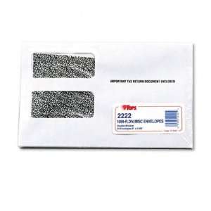  Double Window Tax Form Envelope for 1099 Misc Electronics