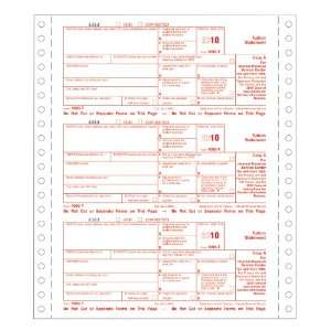  TOPS IRS Approved 1098T Tax Forms for Dot Matrix Printers, for Tax 