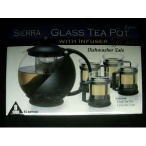  Glass Tea Pot with Infuser