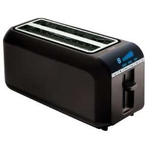 New   T Fal 4 Slice Toaster  Black by T Fal/Wearever 