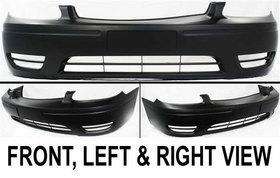 Primered New Bumper Cover Front 4F1Z17D957DA Ford Taurus 2006 2005 