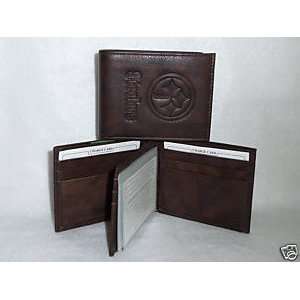   PITTSBURGH STEELERS Leather BiFold Wallet NEW dkbr3+ 