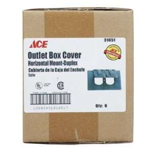 Sigma Electric 31651 Weatherproof Receptacle Cover, Gray 