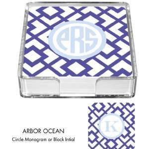   Preppy Plates   Personalized Coasters (Arbor Ocean)