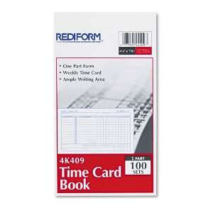  Rediform Products   Rediform   Employee Time Card, Weekly 