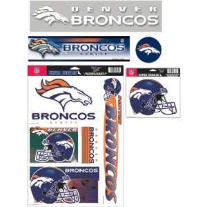  Wincraft Denver Broncos Decal Pack