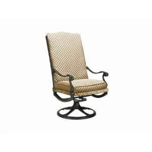   Rocker Arm Patio Dining Chair Olive Wood Finish Patio, Lawn & Garden