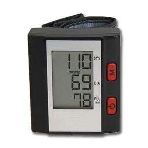  Digital Wrist Blood Pressure Monitor & Heart Rate Monitor 